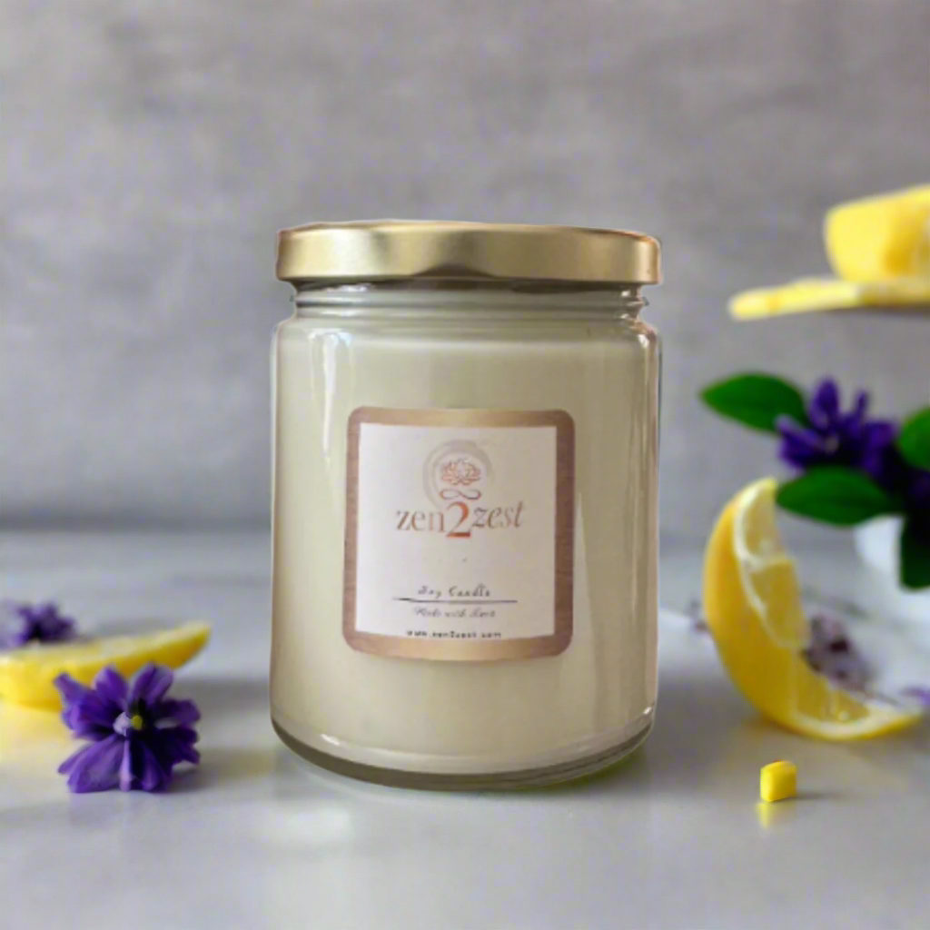 Lavender Zest Scented Candle